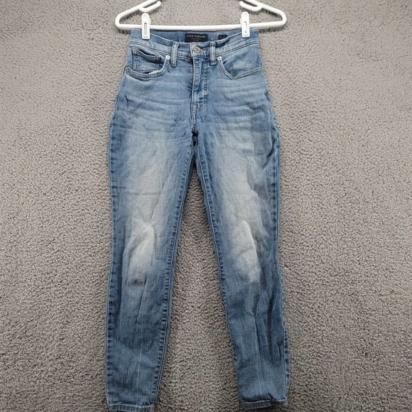 Lucky Brand Jeans Women’s 0/25 Ankle Medium Wash Jeans Low Rise - Picture 1 of 8